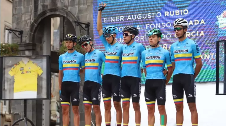 Selección Colombia en el Tour de L'Avenir