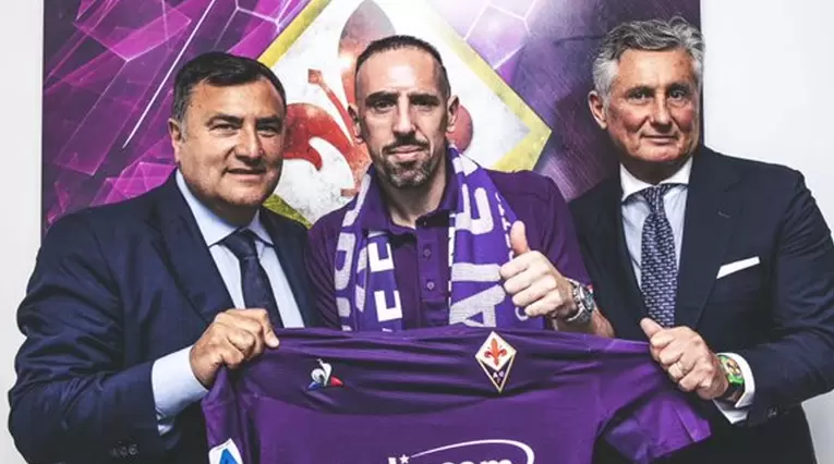 Ribery, nuevo jugador de la Fiorentina