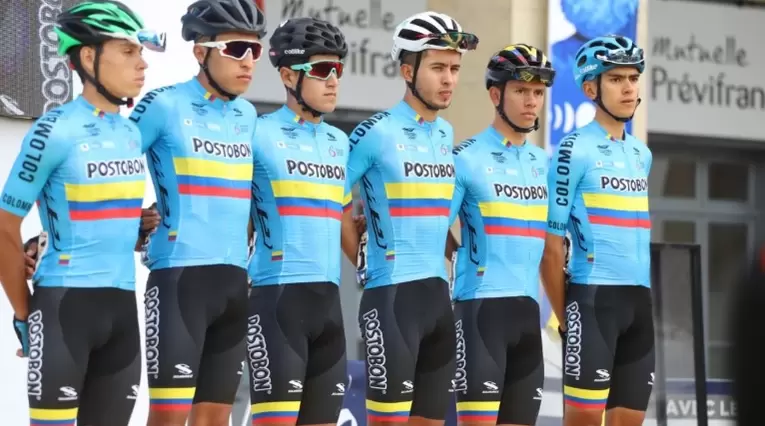 Tour de l'Avenir, equipo colombiano Manzana Postobón