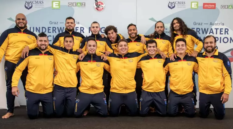 Selección Colombia de rugby subacuático