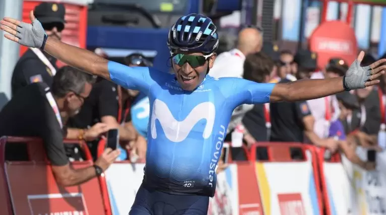 Nairo Quintana ganó la segunda etapa de la Vuelta a España
