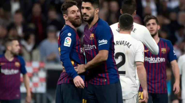 Messi y Suárez