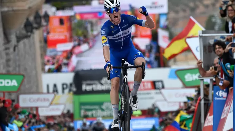 Rémi Cavagna (Quick Step) ganó la etapa 19 de la Vuelta a España