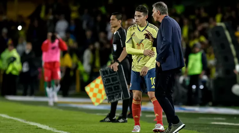 James y Queiroz - Selección Colombia