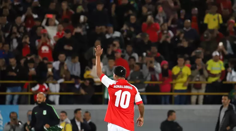 Ronaldinho en Colombia