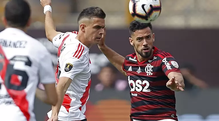 Rafael Santos Borré, Copa Libertadores, Flamengo vs River