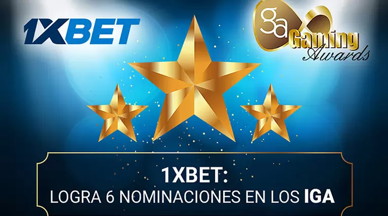 1xBet nominado a los Internacional Gaming Awards