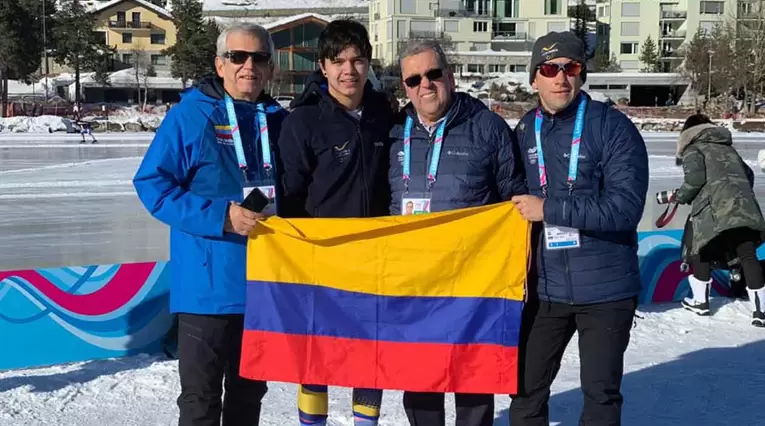Diego Amaya fue cuarto en Juegos Olímpicos de Invierno de la Juventud