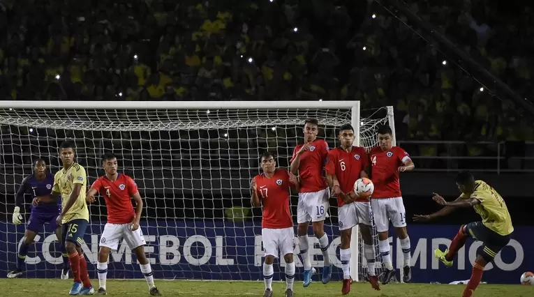 Colombia vs Chile - Torneo Preolímpico sub-23