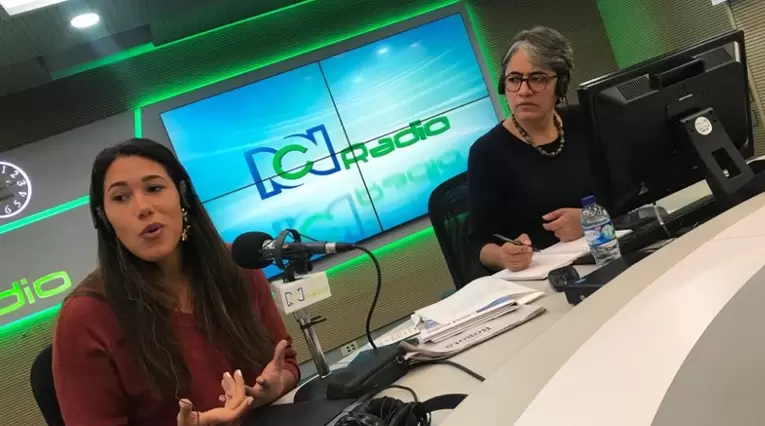 Vanessa Córdoba en RCN Radio 