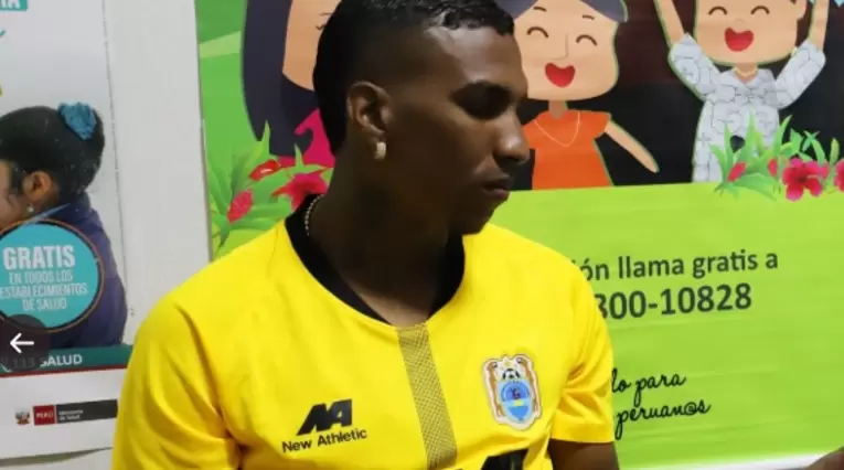 Johan Arango, futbolista colombiano del Binacional de Perú.