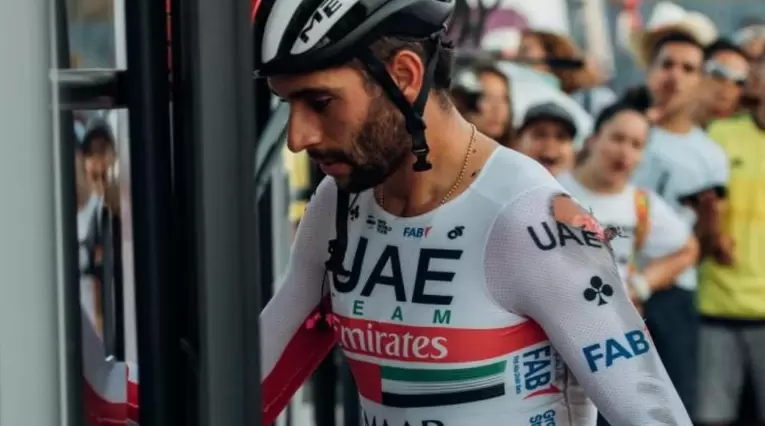Fernando Gaviria, ciclista del UAE Team