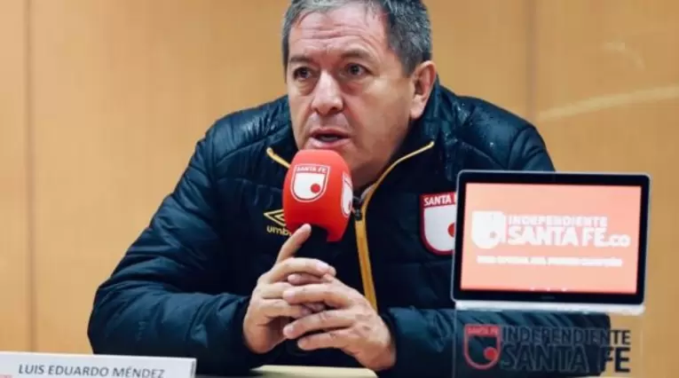 Eduardo Méndez, presidente de Independiente Santa Fe
