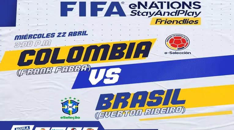 colombia vs BRasil - Fifa20