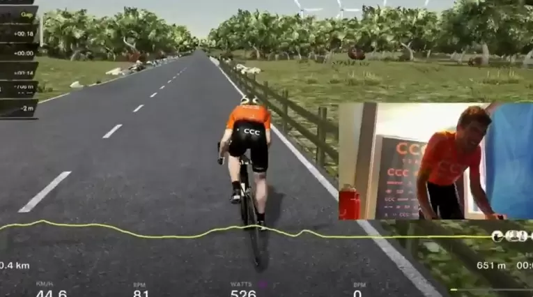 Van Avermaet gana el Tour de Flandes virtual
