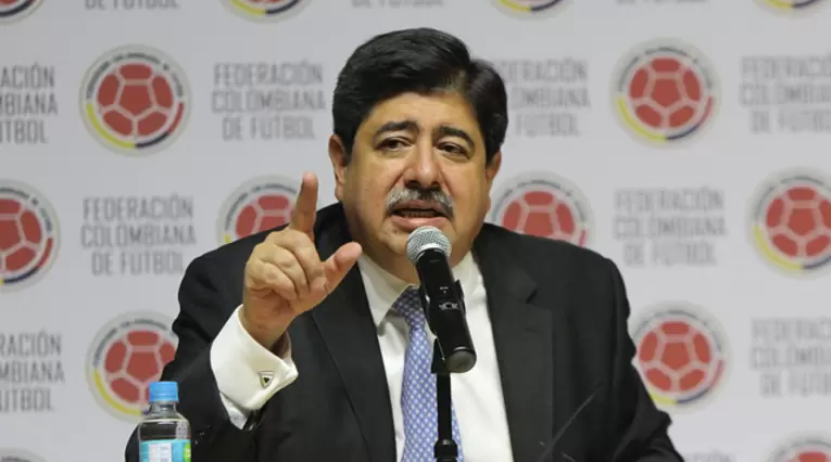 Luis Bedoya, expresidente de la Federación Colombiana de Fútbol