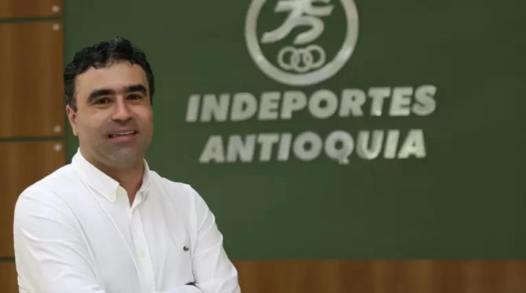 Sergio Roldán, director de Indeportes Antioquia