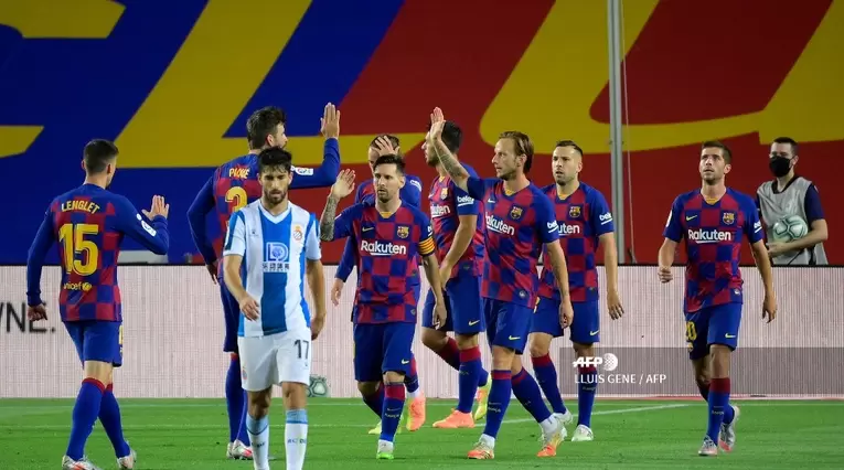 Barcelona vs Espanyol - Liga Española 19-20