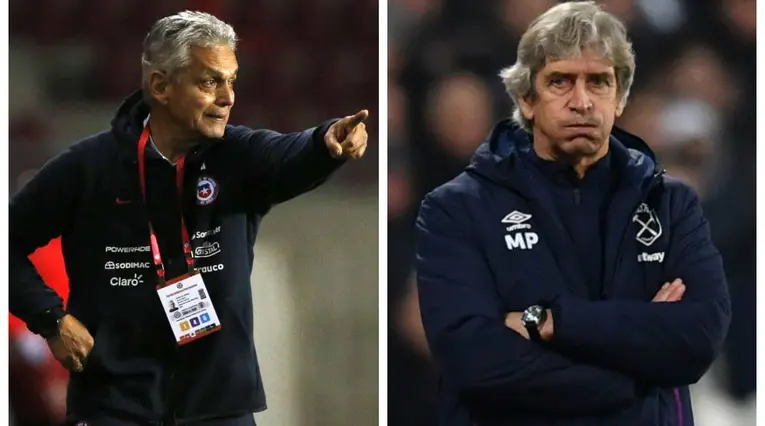 Reinaldo Rueda y Manuel Pellegrini