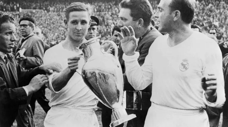 Real Madrid, cinco veces campeón de la Copa de Europa en los años 50
