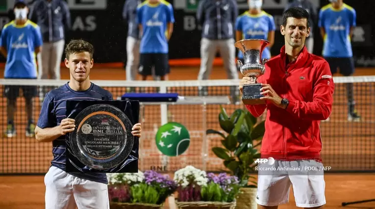 Djokovic campeón en Roma
