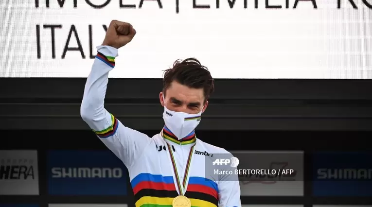 Julian Alaphilippe, nuevo campeón mundial de ciclismo