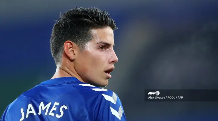 James Rodríguez, Everton