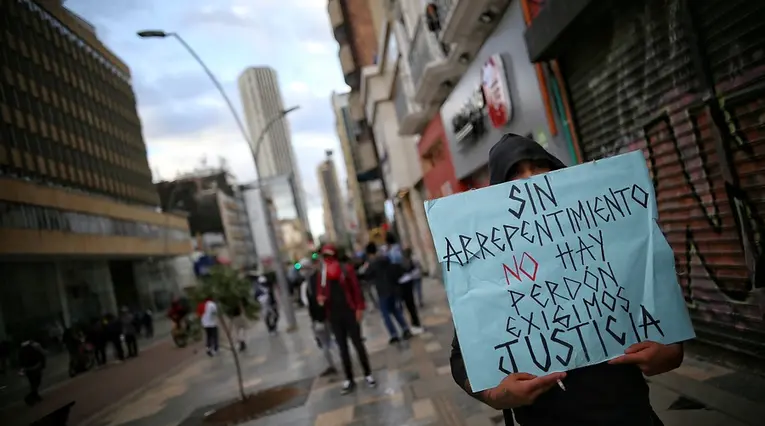 Protestas en Colombia