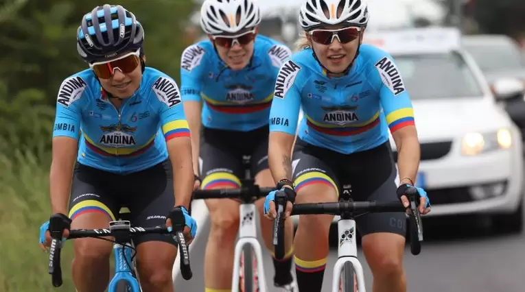 Selección Colombia femenina ciclismo 