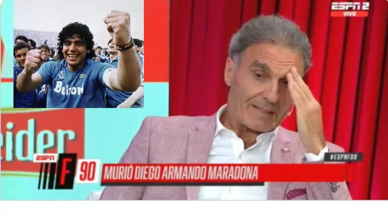 Oscar Ruggeri y su relación con Diego Maradona