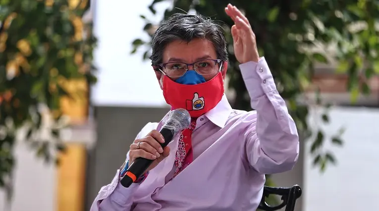 Claudia López, alcaldía de Bogotá