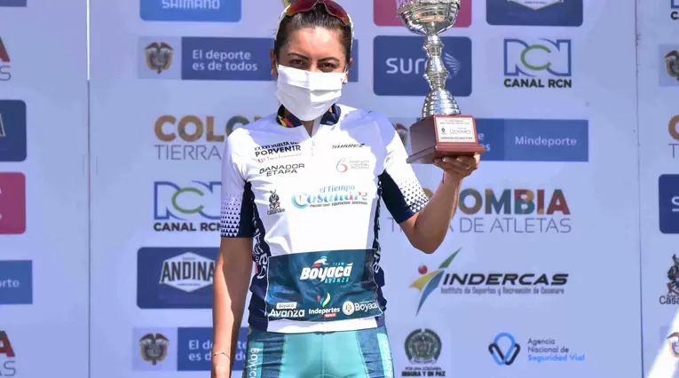 Lorena Colmenares, ciclista colombiana