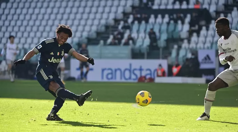 Juan Guillermo Cuadrado, Juventus vs Bolonia