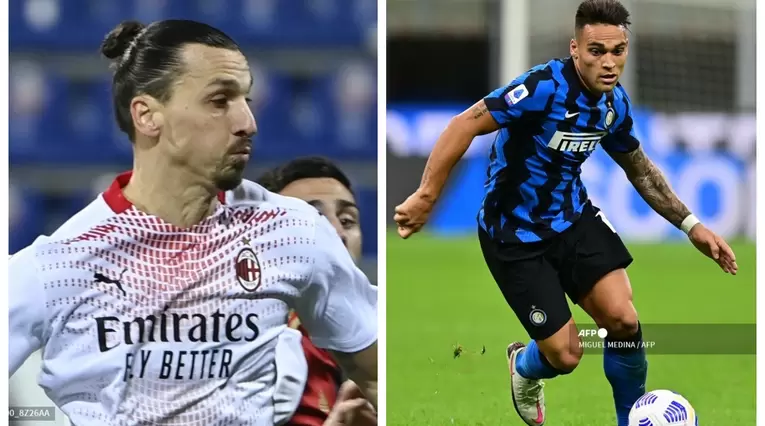 Zlatan vs Martínez; Milan vs Inter