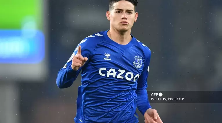 James Rodríguez, Everton 2021