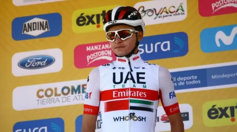 Camilo Ardila, ciclista colombiano del UAE