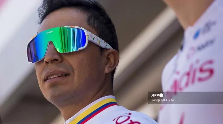 Darwin Atapuma, ciclista colombiano