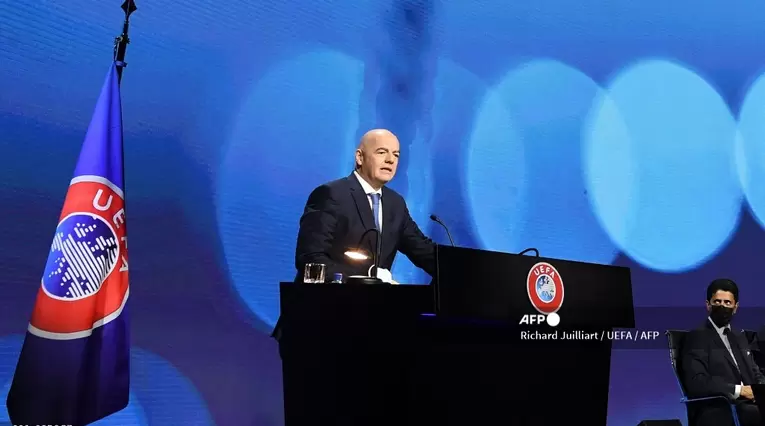 Gianni Infantino, presidente de la FIFA