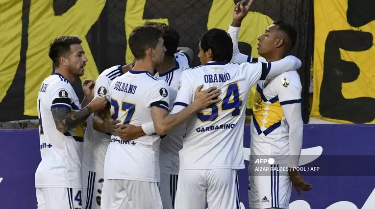 Boca Juniors 2021 vs The Strongest; Copa Libertadores