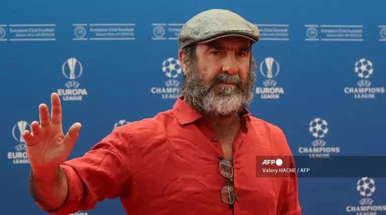 Eric Cantona, exdelantero francés 