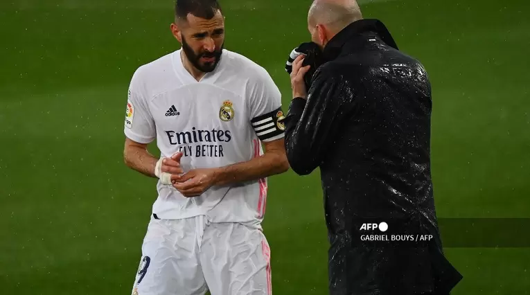 Benzemá y Zidane - Real Madrid