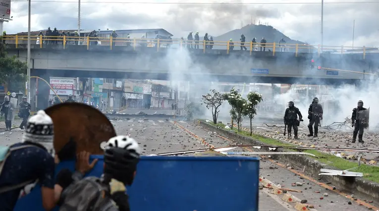 Protestas en Colombia