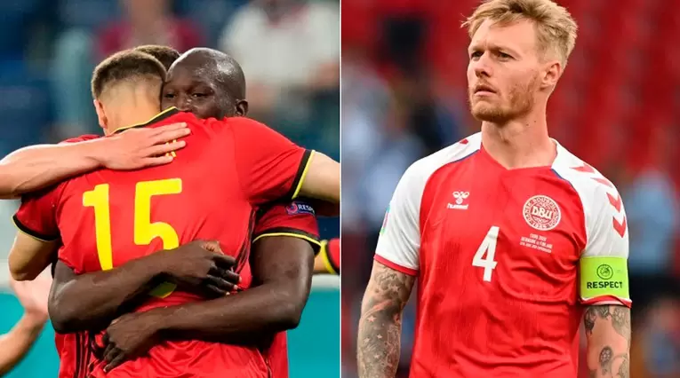 Bélgica vs Dinamarca; Eurocopa 2021