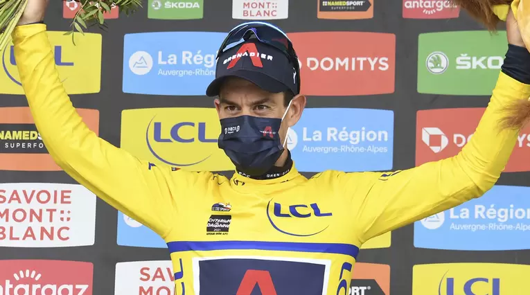 Richie Porte, campeón de la edición 2021 del Critérium del Dauphiné