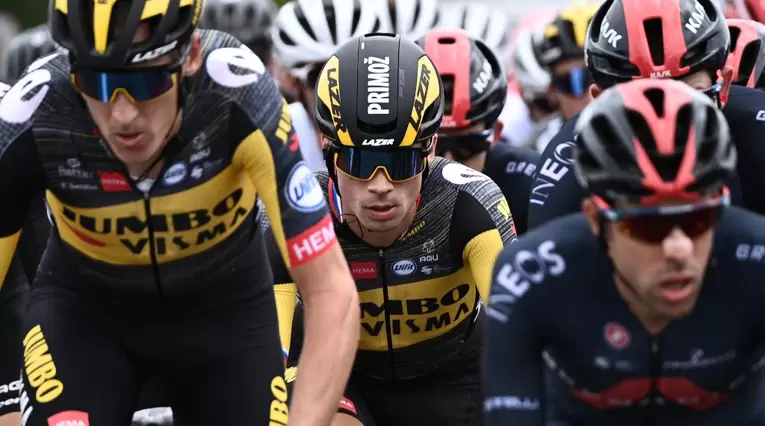 Primoz Roglic, tres malas noticias etapa 3 Tour de Francia