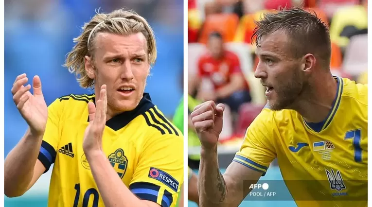 Suecia vs Ucrania 2021