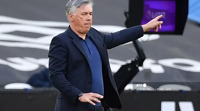 Carlo Ancelotti, técnico de Real Madrid