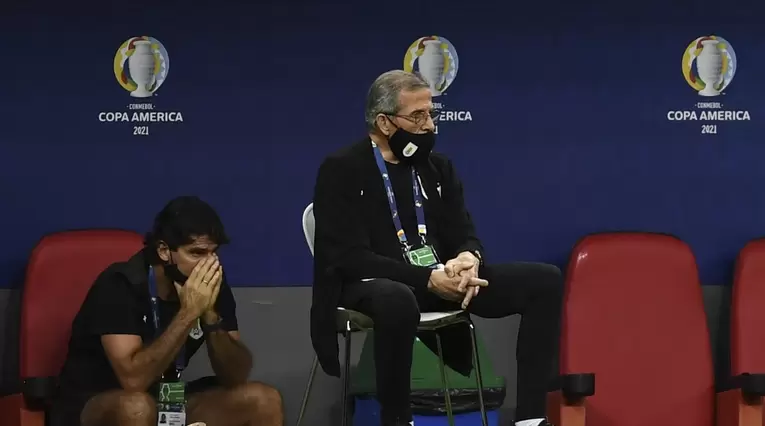Óscar Washington Tabárez, Colombia vs Uruguay, Copa América 2021