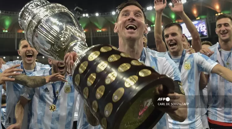 Lionel Messi, campeón de Copa América