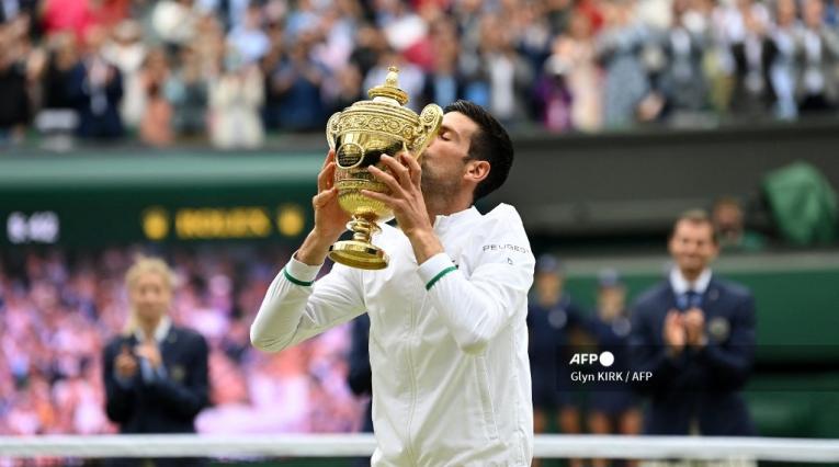 Novak Djokovic - Wimbledon 2021
